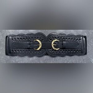 Wide Elasticized Belt